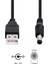 USB 5.5 mm 2.5 mm Kablo USB Standart Uç Dc Kablo 5.5 mm 2.5 mm 1 Metre USB Kablo 5