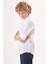 Regular Fit Yaka Düğmeli Beyaz Erkek Çocuk Gömlek GM23Y231162_D01 3