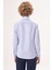 Regular Fit Yaka Düğmeli Mavi Erkek Çocuk Gömlek GM23Y231161_D35 2