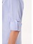 Regular Fit Yaka Düğmeli Mavi Erkek Çocuk Gömlek GM23Y231162_D35 5