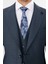 Slim Fit Bırdeye Yeleklı Takım Elbıse Lacivert 2
