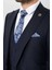 Slim Fit Duz Yeleklı Takım Elbıse Lacivert 1