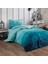 Tek Kişilik Ranforce Nevresim Takımı Derin Turkuaz 2