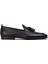 Siyah Püsküllü Erkek Loafer 1