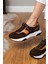 Süet Kahverengi Sneaker Kadın Ayakkabı 2