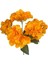 Yapay Çiçek Ortanca Çiçeği Demeti 43 cm Somon Orange 4