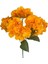 Yapay Çiçek Ortanca Çiçeği Demeti 43 cm Somon Orange 5