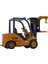 PopŞeker Gerçekçi Detaylarıyla Metal Forklift Ucuyla Sürtmeli Özellikli Oyuncak Forklift 13CM. 4