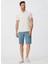 Slim Fit Indigo Erkek Şort 232 Lcm 221014 Stowas Indıgo 1