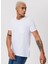 Polo Yaka Beyaz Erkek T-Shirt 232 Lcm 242037 Newmıxed Beyaz 3
