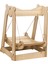 Kedi Hamak Yatak Çıkarılabilir Dinlenme Uyku Yatakları Pet Swing Sandalye Köpek Kulak Ahşap (Yurt Dışından) 1