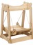 Kedi Hamak Yatak Çıkarılabilir Dinlenme Uyku Yatakları Pet Swing Sandalye Köpek Kulak Ahşap (Yurt Dışından) 2