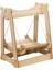 Kedi Hamak Yatak Çıkarılabilir Dinlenme Uyku Yatakları Pet Swing Sandalye Köpek Kulak Ahşap (Yurt Dışından) 3