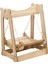 Kedi Hamak Yatak Çıkarılabilir Dinlenme Uyku Yatakları Pet Swing Sandalye Köpek Kulak Ahşap (Yurt Dışından) 5
