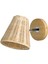 Rattan Duvar Sconce El Yapımı Aydınlatma Cafe Hotel Barn Için Rustik Duvar Sconces (Yurt Dışından) 1