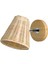 Rattan Duvar Sconce El Yapımı Aydınlatma Cafe Hotel Barn Için Rustik Duvar Sconces (Yurt Dışından) 5