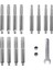 Burr Bit Seti 6mm Ahşap Sondaj Için 6mm Şaft Tekerlekleri 4.0 4.8 5.5mm Combo (Yurt Dışından) 5