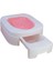 Urinal Koltuk Açık Çöp Kutusu Tepsisi Yatak Tuvalet Ped Kedi Tuvalet Eğitimi Pembe (Yurt Dışından) 1