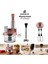 Mastermaid Prosteel Cam Mutfak Robotu Uzun Blender Ayaklı 6 Bıçaklı 2500 W Rosegold 3