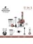 Mastermaid Prosteel Cam Mutfak Robotu Uzun Blender Ayaklı 6 Bıçaklı 2500 W Rosegold 4