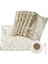 6 x 45X30CM Yaprak Desenli Servis Altlığı Seti (Altın) (Yurt Dışından) 1