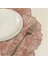 6 x 38CM Çiçek Dallı Servis Altlığı (Pembe Altın) (Yurt Dışından) 5