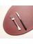 6'lı Kaymaz Bardak Altlığı Seti 38CM (Bordo) (Yurt Dışından) 2