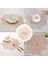 1x 38CM Gül Altın Renginde Sıcak Damgalı Placemats (Yurt Dışından) 4