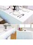 10 Adet Tek Kullanımlık Masa Örtüsü 137 x 274 cm (Beyaz) (Yurt Dışından) 3