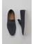 Yeşil Koyu Süet Erkek Loafer 11M22288 1