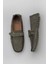 Haki Açık Süet Erkek Loafer 10M102661 1