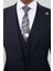 Slim Fit Dıagonel Yeleklı Takım Elbıse Lacivert 2