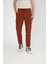 Erkek Regular Fit Fermuarlı ve Bağcıklı Rahat Jogger Pantolon 2