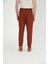 Erkek Regular Fit Fermuarlı ve Bağcıklı Rahat Jogger Pantolon 5