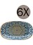 Alhambra Gourmet Oval Kayık Tabak 19x11 Cm Alhgrm19oky 6'Lı Takım 1