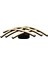 E2LIGHT Siyah Boyalı Modern Aplik LED Alüminyum ER-10379-3BSY 1