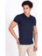 Erkek V Yaka Slim Fit % 100 Pamuk T-Shirt Ncs 1051 3