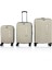 Gold Pp Valiz 8010 Ekru Tsa Kilitli Üçlü Set 2