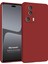 Matte Silicone Xiaomi Mi 13 Lite Kılıf Kırmızı 1