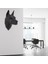 Geometrik Desen Lazer Kesim Metal Doberman Kafası Origami Duvar Dekorasyonu 2