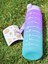 900 ml Pipetli Motivasyonel Su Matarası Motive Edici Suluk Motivasyon Matarası- Sticker Hediyeli 2