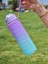900 ml Pipetli Motivasyonel Su Matarası Motive Edici Suluk Motivasyon Matarası- Sticker Hediyeli 3