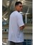 Erkek Oversize Beyaz T-Shirt 1