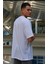 Erkek Oversize Beyaz T-Shirt 2