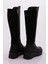 22535-22K Kadin Kalin Taban Fermuarli Knee High Çizme 3