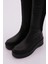 22535-22K Kadin Kalin Taban Fermuarli Knee High Çizme 4