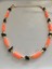 Doğal Taşlı Turuncu Boncuklu Choker Kolye 5
