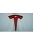 Tuning Tesla Model 3 S X Y Logo Ön Kaput Kırmızı Rozet Amblem 3