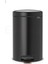 Evrekala Çöp Kutusu 12 lt Brabantia Pedallı Bin Mat Black 2