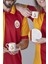 N3475 Galatasaray Lisanslı Çizgili 2'Li Kahve Fincan Takımı 1